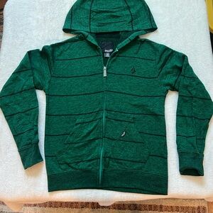 Boys volcom zipper sweatshirt